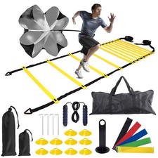 24pcs agility ladder and cones - agility,
