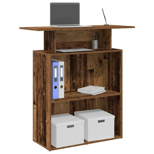 Scrivania reception legno - scrivania,