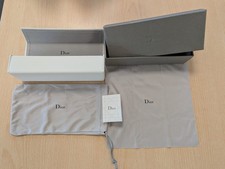 Custodia occhiali originale Dior - Completa (Custodia - Sacchetto - Panno)