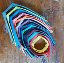 Lotto 14 CINTURINO PER XIAOMI MI BAND 3 4 5 6 BRACCIALE SMART WATCH IN TPU STRAP