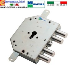 Serratura Per Porta Blindata Cilindro Europeo MOTTURA Doppia Mappa Mano DX o SX