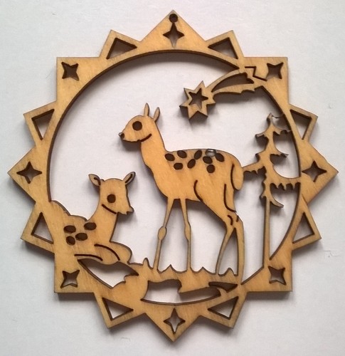 Addobbi natalizi legno - addobbi,