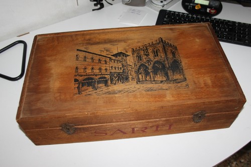 Cassetta scatola legno - cassetta, in