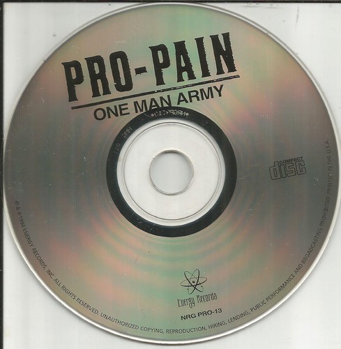 Pro pain one man army - one,