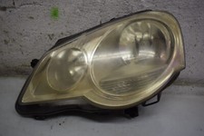 VW Polo 9N3 Fari Anteriori Fari Davanti Sinistro 6Q1941007AJ Offuscato F90785