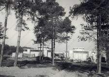 1964 APPIANO GENTILE Pineta costruzione centro sportivo Inter Como Fotografia