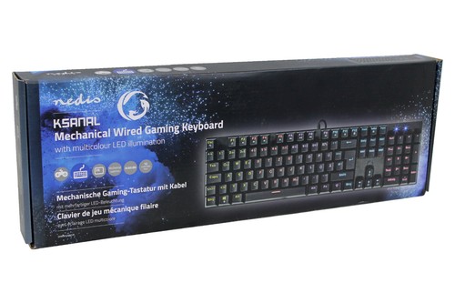 Nedis tastiera gaming - tastiera,