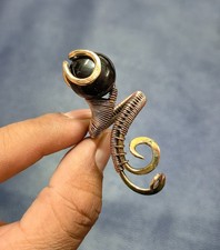 Anello onice nera bicolore - anello,