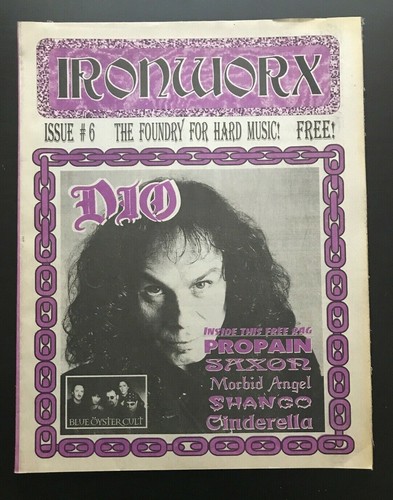Ironworx magazine dio - magazine,