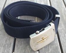 Cinturino vintage da pantaloni Aeronautica Militare originale ottimo cm. 110