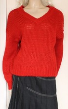 Maglione QED rosso pomodoro