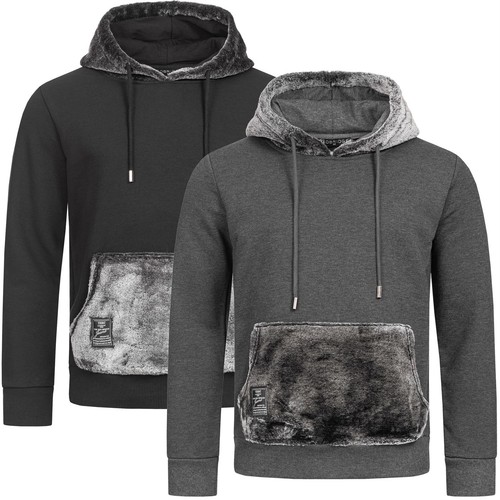 Redbridge uomo velour pullover - redbridge,