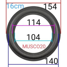 Sospensione Woofer 16cm in