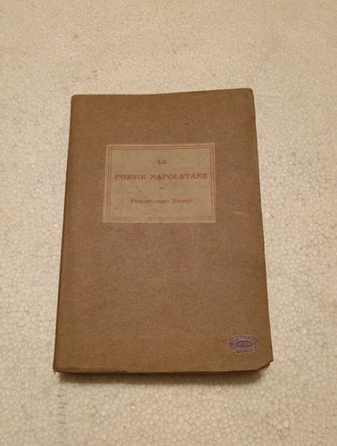 Ferdinando russo le poesie - -,