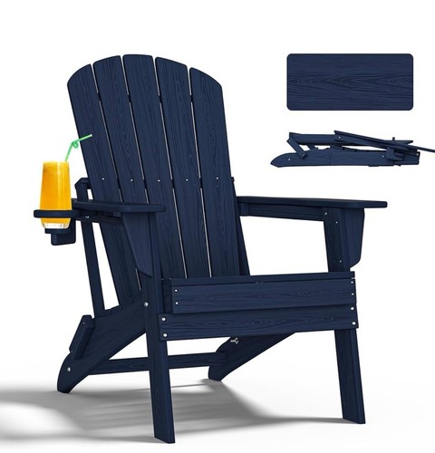 Sedia adirondack plastica - sedia, in