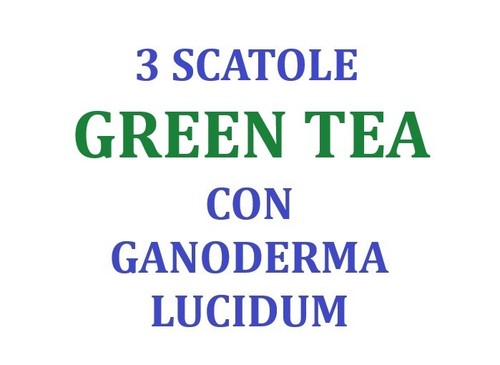 Scatole organic green tea - 3, te