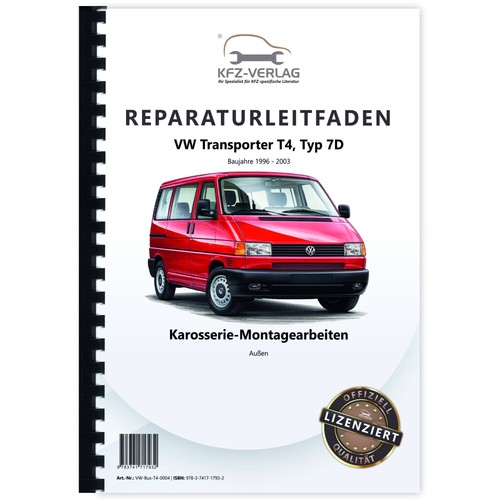 Transporter - vw, (96-03)