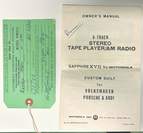Manuale motorola sapphire xvii - motorola,