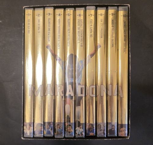 Cofanetto dvd maradona - cofanetto,