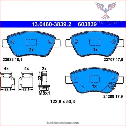 603839 kit pastiglie - 603839,