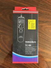 CANON COMANDO A DISTANZA TIMER TC-80N3A TimeLapse Time Lapse Eos 400D Fotocamere