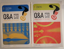 2 libri  TEST Q&A MISURA IL TUO SAPERE CULTURA GENERALE/CINEMA IL SOLE 24 ORE