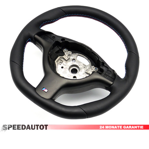 Volante pelle piatto bmw - pelle,