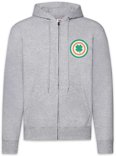 Felpa con cappuccio zip