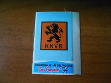 figurina-AZZURRI STORIA DELLA NAZIONALE ITALIANA FIG.POSTER-stemma OLANDA n.4