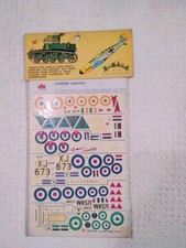 ESCI HAWKER HUNTER DECALS PER