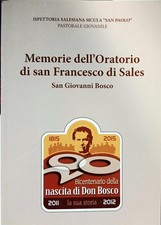Libro Memorie dell'oratorio di