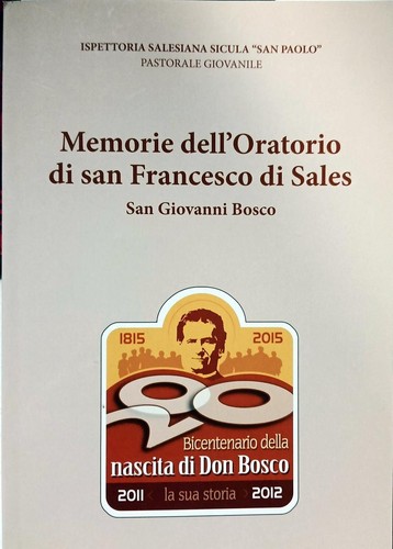 Libro memorie dell - memorie, dell'oratorio