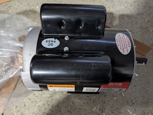 Motore compressore aria vevor - motore,