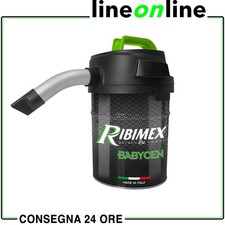 Aspiracenere per stufe a pellet Ribitech Babycen 500W capacità 4 litri