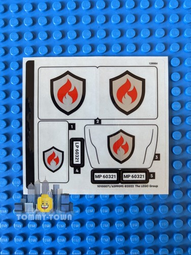 Lego city fire foglio - lego,