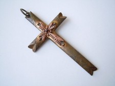 Antico Pendente Croce IN