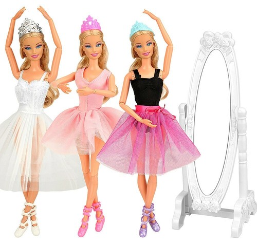 Barbie ballerina abiti - 10-pz,