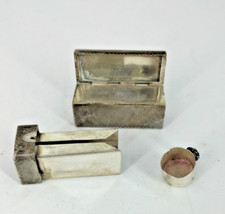 Porta rossetto in argento .800