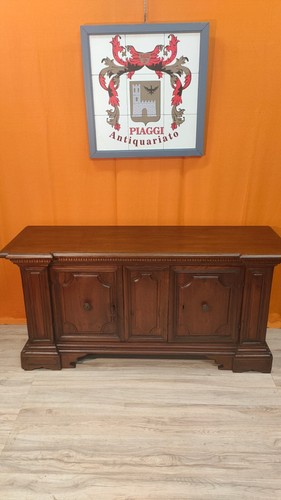 Credenza bassa antica noce - credenza,