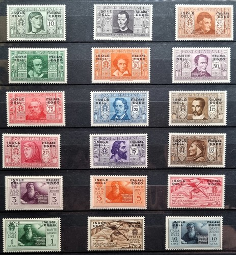 1932 colonie egeo - 1932, po