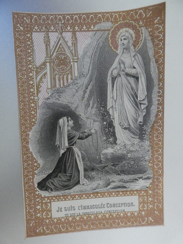 Image pieuse lourdes - lourdes, suis