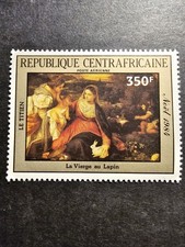 Timbro Centrafricano Quadri