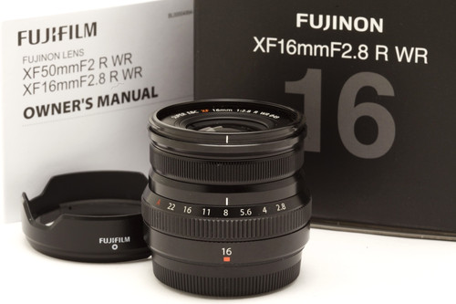 Fuji fujifilm 16mm 8 r - f2.8,