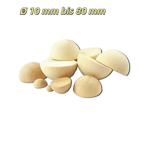 Semisfera legno fatta a - legno,