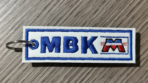 Portachiavi ricamato mbk - portachiavi,