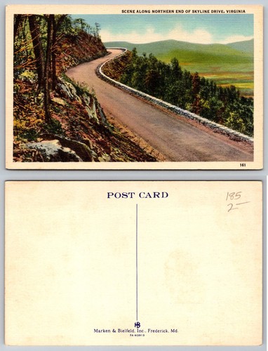 Cartolina epoca skyline - cartolina,