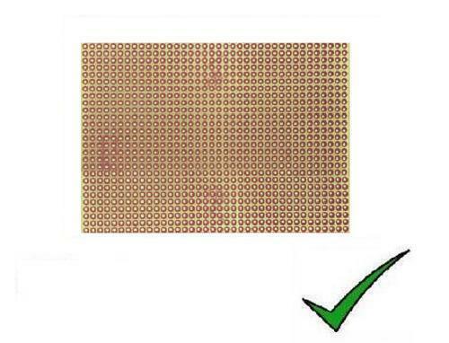 Piastra basetta pcb vetronite - basetta,