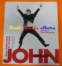 BOOK LIBRO JOHN LENNON Una rivoluzione in musica YOKO ONO THE BEATLES lp dvd