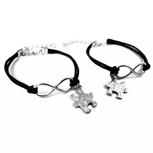 Bracciale infinito puzzle - bracciale,