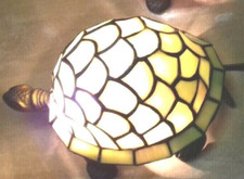 Lampada tavolo tartaruga vintage table lamp modello tiffany